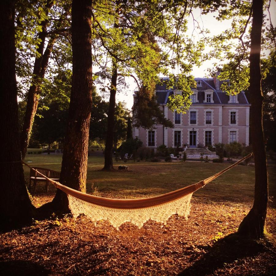 Chateau Des Essards Avec Piscine Et Jacuzzi Langeais Exterior photo